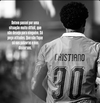 Cristiano comparte un mensaje que