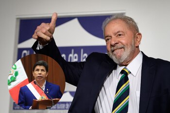 Pedro Castillo felicitó a Lula