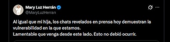 Mary Luz Herrán afirmó que