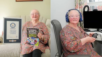 Tiene 78 años, empezó a jugar videojuegos de battle royale tras ver a su nieto y casi una década más tarde se convirtió en un récord Guinness