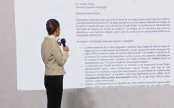 Carta a Google, Claudia Sheinbaum