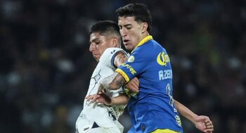 Piero Quispe destacó en el duelo contra América, en el Olímpico Universitario. - Crédito: Difusión