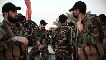 Las milicias proiraníes FMP de