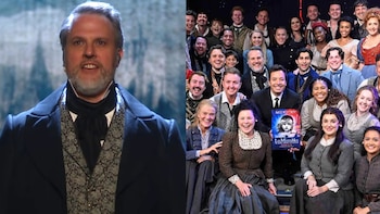 Gerónimo Rauch se presentó junto al elenco de Les Misérables en el show de Jimmy Fallon: “Cuidado con lo que uno sueña”