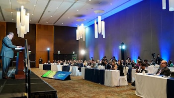 presidente Bernardo Arévalo en su