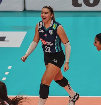 Fernanda Maida jugó la temporada 2024/25 en Deportivo Soan.