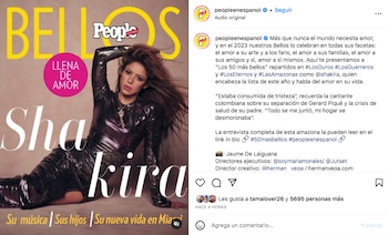 Shakira abrió su corazón para