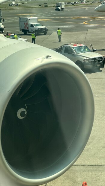 Fotografía del incidente desde el