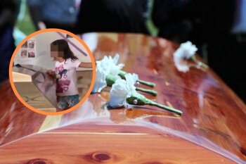Conmovedora petición de hija en el funeral de Brandon Tapia, joven asesinado en Barranquilla - crédito redes sociales