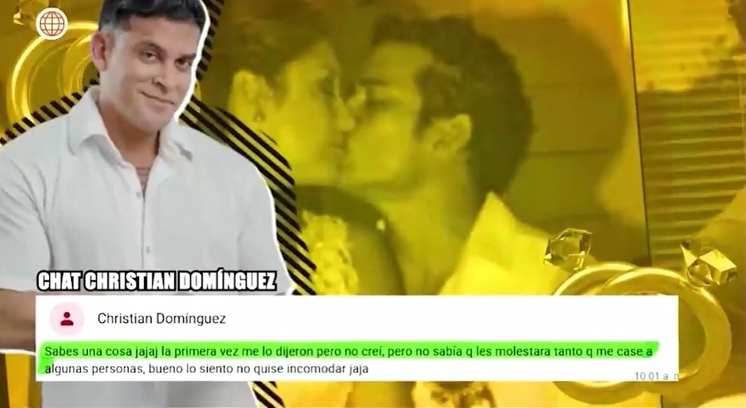 Christian Domínguez responde a Melanie Martínez sobre su boda con Karla Tarazona, señalando que sus acciones brindan tema de conversación a la crítica.