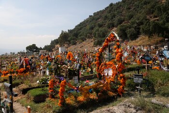 A pesar de la presencia de familias, el color y ambiente no fue el mismo de otros años (Foto: EFE)