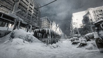 Proyección de una ciudad desolada