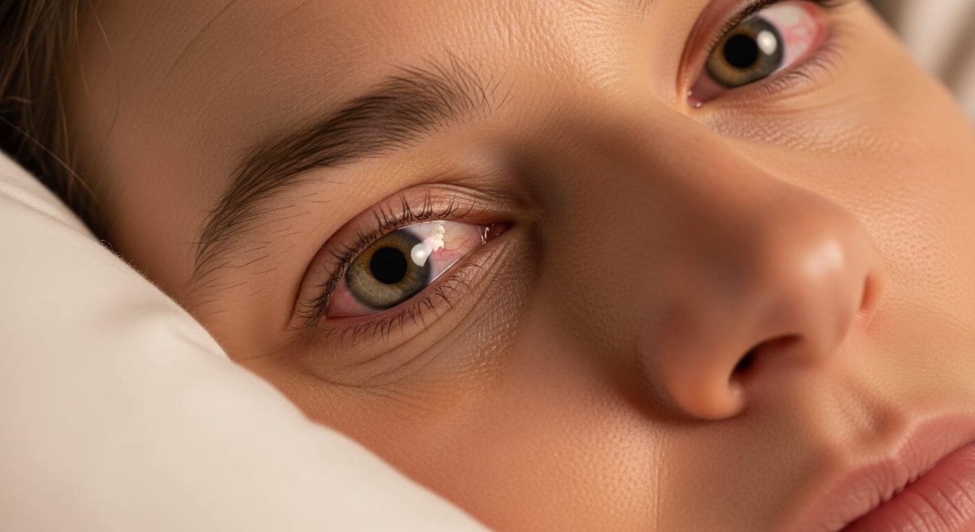 El enrojecimiento ocular al despertar puede indicar desde alergias hasta enfermedades graves, según la Cleveland Clinic (Imagen Ilustrativa Infobae)