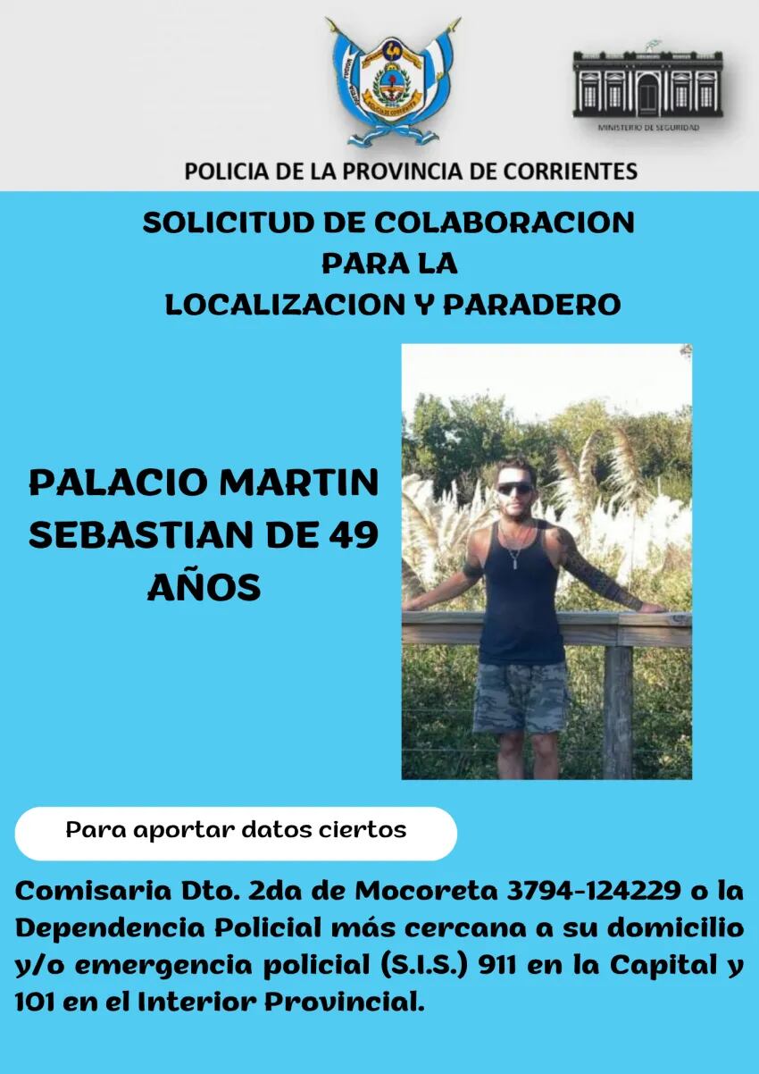 La Comisaría de Mocoreta lidera la investigación por la desaparición del conductor