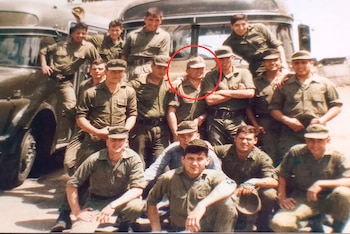 Marcado en el círculo, junto