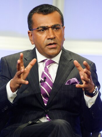 Martin Bashir, durante una conferencia