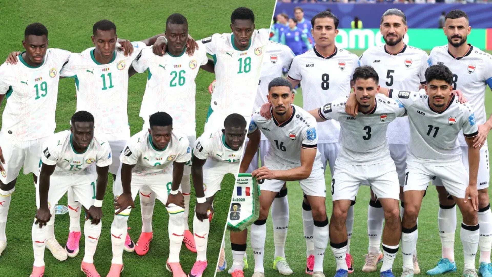 Senegal e Irak se enfrentan por la fecha final del Grupo I. - Crédito: Difusión
