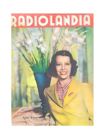 Lily Pons, en la revista