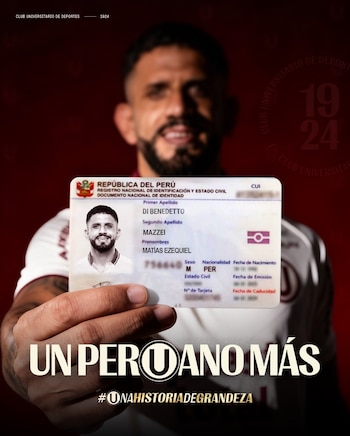 Matías Di Benedetto con su