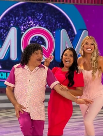 Laura Huarcayo, Carlos Vílchez y ahora Tula Rodríguez, el renovado trío de conductores del magazine vespertino.