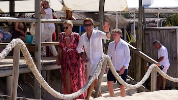 Valeria Mazza y Alejandro Gravier: