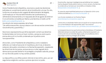 El presidente Gustavo Petro publicó