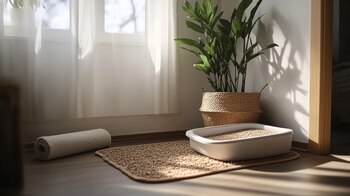 La ubicación del arenero en