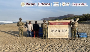 En el hecho se detuvo a dos extranjeros. (Cortesía)