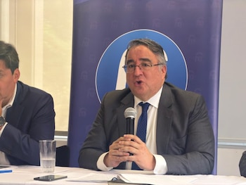 Gustavo Morales es el presidente de Fasecolda - crédito Fasecolda