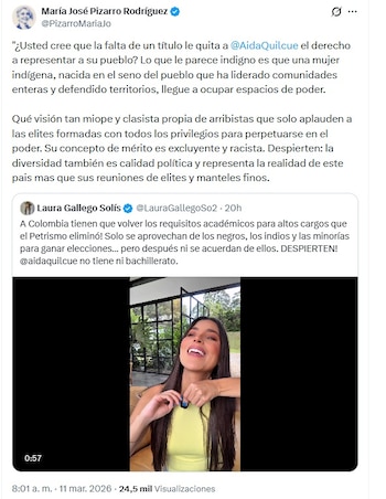 Esta fue la respuesta de