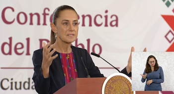 La presidenta aseguró que en caso de que el Estado mexicano hubiera detenido al Mayo, se hubiera evitado tanta violencia por la traición al interior del CDS. (Impresión de pantalla de video)