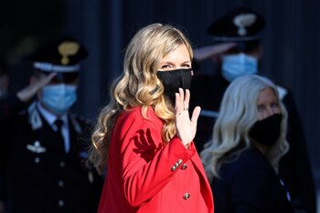 Carrie Johnson. REUTERS/Flavio Lo Scalzo