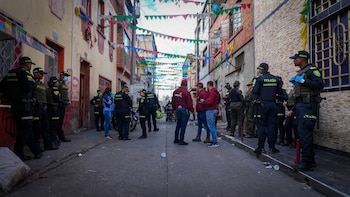 Operativo en pagadiarios del centro de Bogotá: siete capturados y miles de dosis de droga incautadas