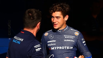 Colapinto debutó en la Fórmula