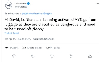 Lufthanasa. (foto: Twitter)