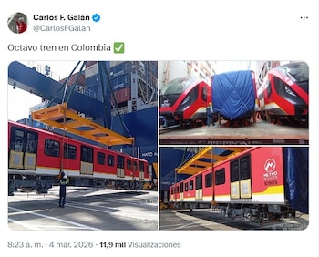Alcalde de Bogotá, octavo tren