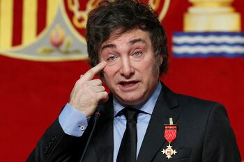 Javier Milei en España