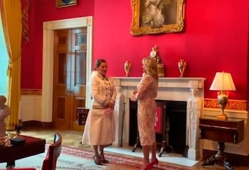 Jill Biden y Beatriz Gutierrez