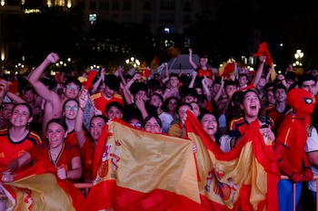 Final Copa Mundial de la FIFA 2026 – Argentina Vs España Festejos España