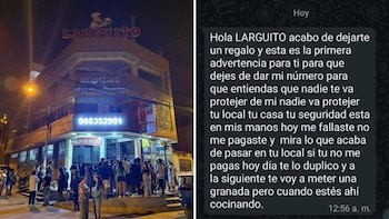 La pollería atacada en Villa