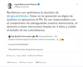 Betancourt / Twitter