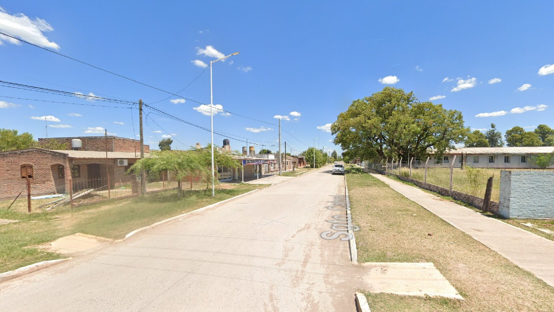 La zona en donde ocurrió todo