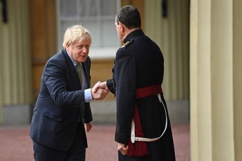 El primer ministro británico, Boris