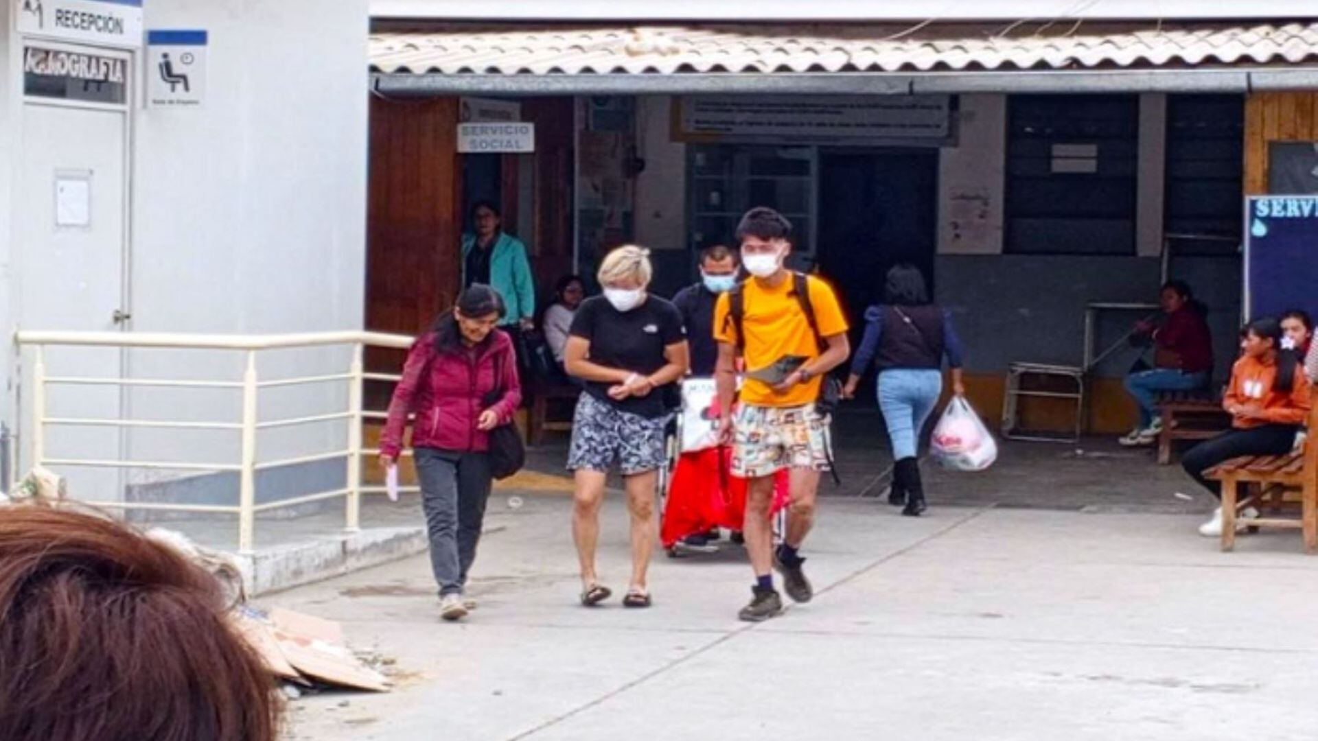 Durante su internamiento, recibió atención médica especializada y el apoyo de su familia, que se trasladó desde Japón hasta Áncash para acompañarla. (Foto: Andina)