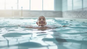 La natación sobresale en el