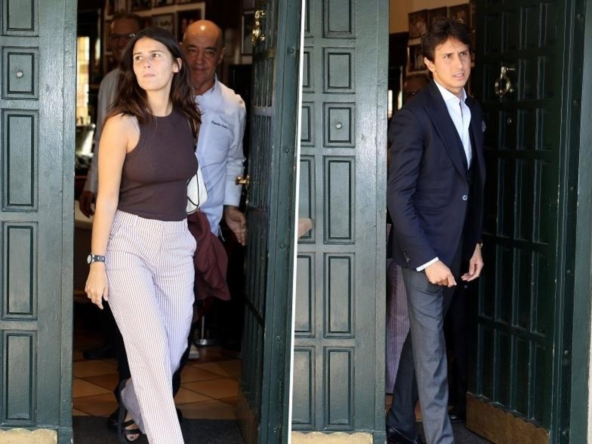 14/07/2026 Tana Rivera y Andrés Roca Rey abandonando un restaurante en la capitalEUROPA ESPAÑA SOCIEDAD