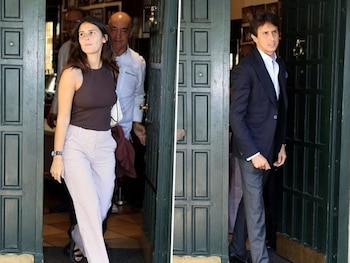 14/07/2026 Tana Rivera y Andrés Roca Rey abandonando un restaurante en la capital
EUROPA ESPAÑA SOCIEDAD