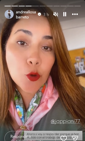 La conductora de “Andrea” criticó