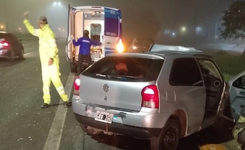 Manejaba borracho un BMW en la ruta 2 y mató a un hombre: circuló 17 kilómetros en contramano