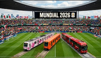 La ciudad apuesta por rutas prácticas y transporte ecológico para facilitar la llegada de miles de asistentes al estadio desde distintos puntos de la capital. | Crédito: imagen creada con Gemini IA con fines ilustrativos.